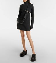 Alexander McQueen T-Bar Sling leather crossbody bag