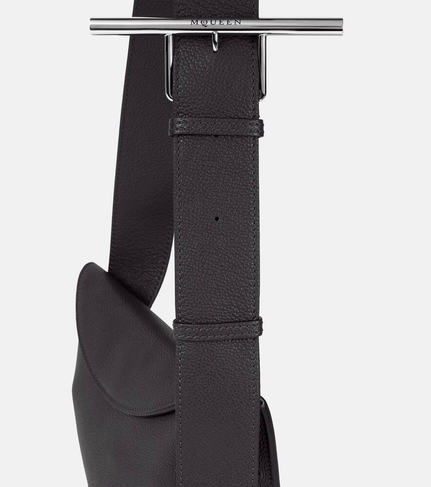 Alexander McQueen T-Bar Sling leather crossbody bag