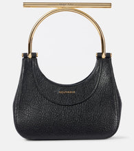 Alexander McQueen T-Bar Mini leather shoulder bag. Shop Alexander McQueen Top-Handle Bags for women now.