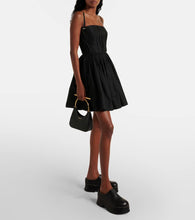 Alexander McQueen T-Bar Mini leather shoulder bag