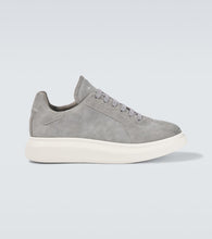 Alexander McQueen Oversized Retro suede platform sneakers