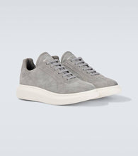 Alexander McQueen Oversized Retro suede platform sneakers