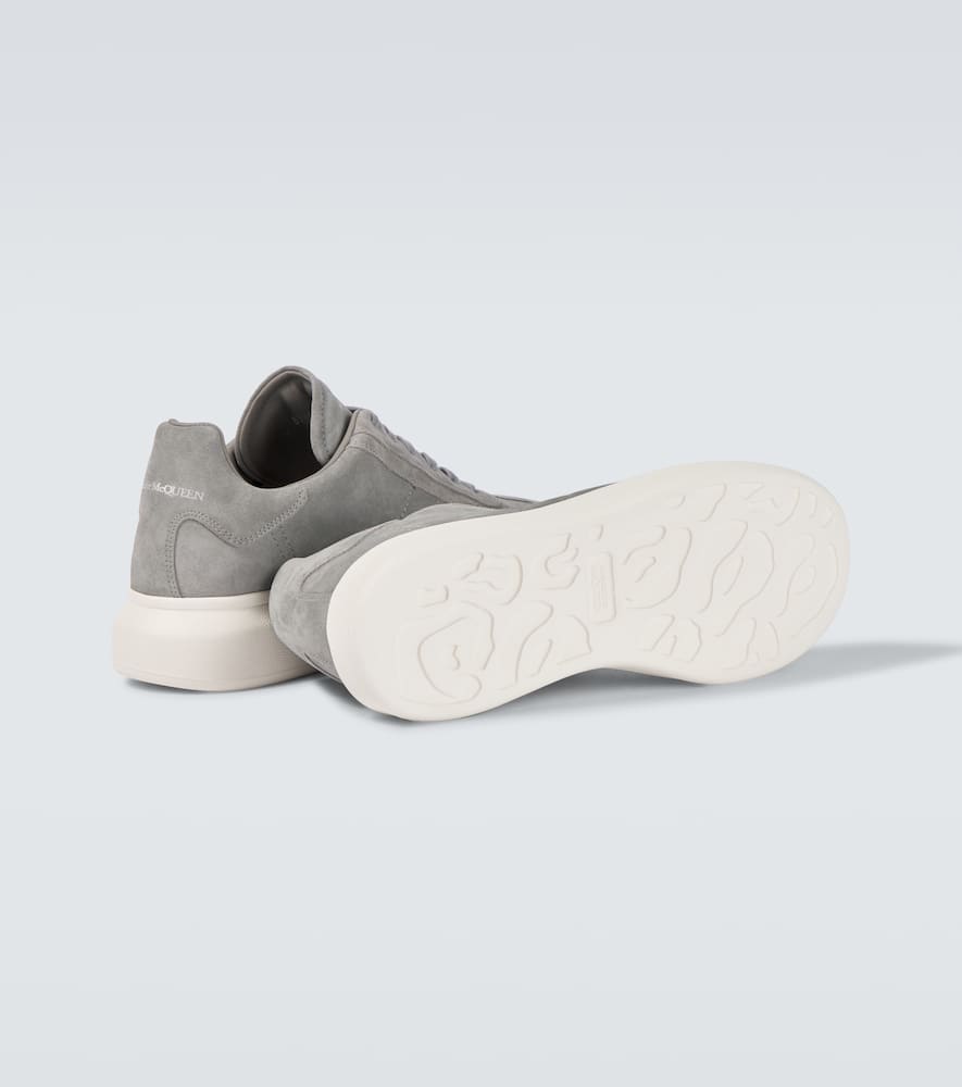 Alexander McQueen Oversized Retro suede platform sneakers