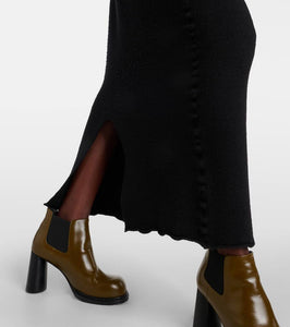 Bottega Veneta Knitted wool maxi dress