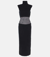 Sportmax Arabba wool and cashmere midi dress