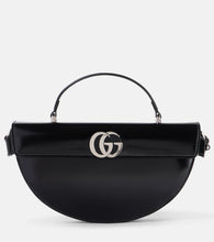 Gucci Half Moon Medium leather shoulder bag. Shop Gucci Top-Handle Bags for women now.