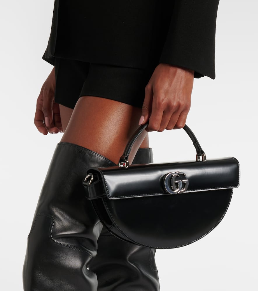 Gucci Half Moon Medium leather shoulder bag