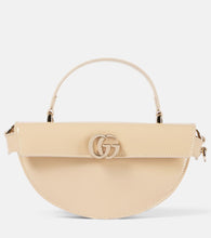 Gucci Half Moon Small leather shoulder bag. Shop Gucci Top-Handle Bags for women now.