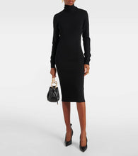 Givenchy Wool and cashmere-blend midi dress
