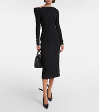 Givenchy Floral off-shoulder midi dress
