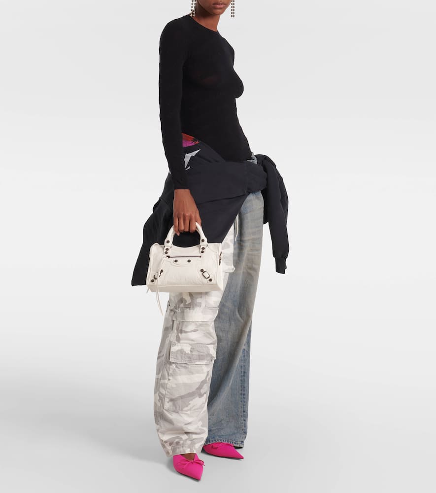 Balenciaga Le City Mini leather tote bag