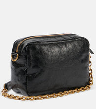 Balenciaga Monaco XS leather camera bag