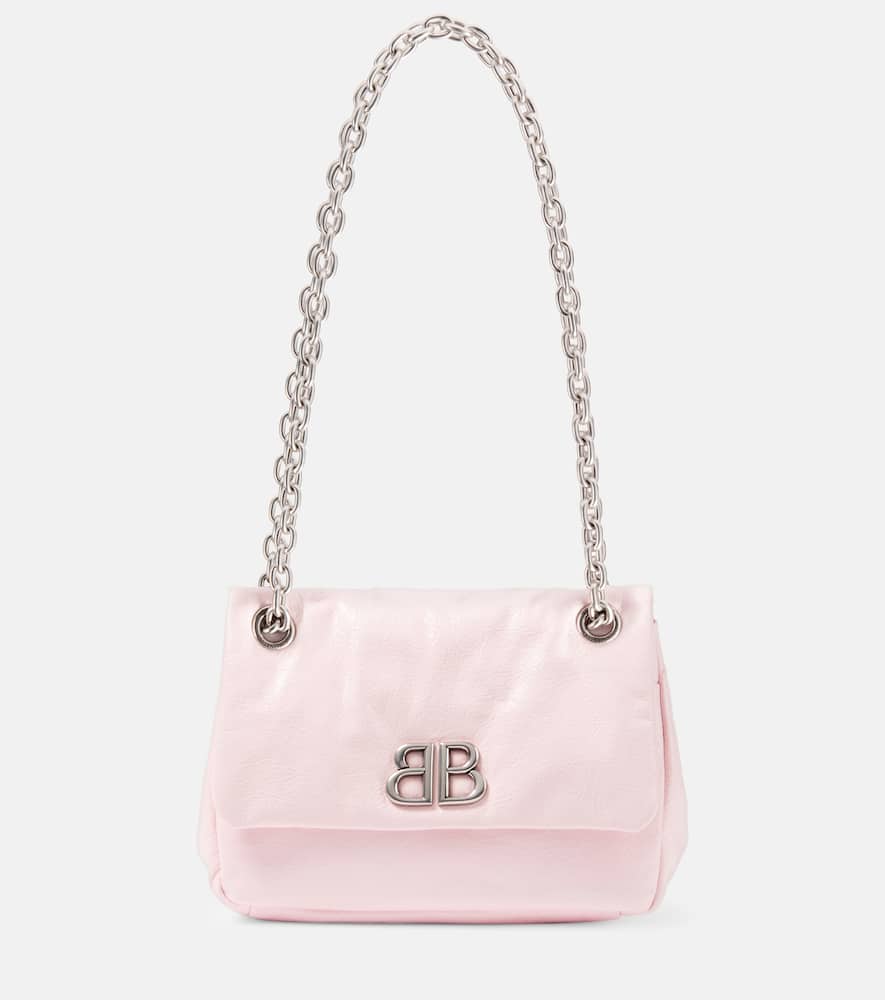 Balenciaga Monaco Mini leather shoulder bag. Shop Balenciaga Shoulder Bags for women now.