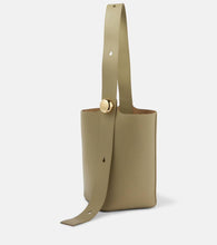 Loewe Pebble Medium leather bucket bag. Shop Loewe Top-Handle Bags for women now.