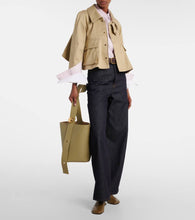 Loewe Pebble Medium leather bucket bag