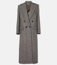 Stella McCartney Double-breasted wool and silk-blend coat - Stella McCartney 双排扣羊毛真丝混纺大衣
