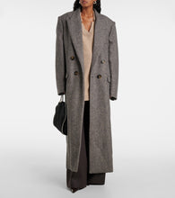 Stella McCartney Double-breasted wool and silk-blend coat