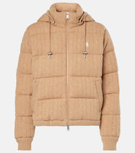 Polo Ralph Lauren Cable-knit wool and cashmere down jacket - Polo Ralph Lauren 羊毛羊绒混纺针织羽绒服