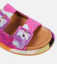 Missoni Zigzag terry sandals