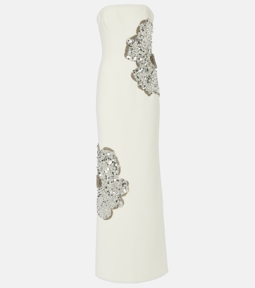 Rebecca Vallance Layana strapless embellished gown. 丽贝卡·瓦兰斯 (Rebecca Vallance) Layana 无肩带缀饰礼服