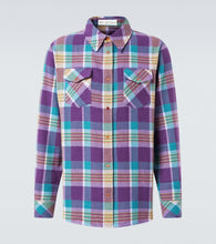 God's True Cashmere Checked cashmere shirt