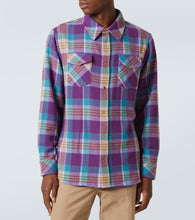 God's True Cashmere Checked cashmere shirt