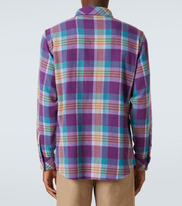 God's True Cashmere Checked cashmere shirt