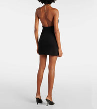 Area Chain-detail minidress