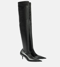 Balenciaga Avenue leather over-the-knee boots - Balenciaga Avenue 皮革过膝长靴