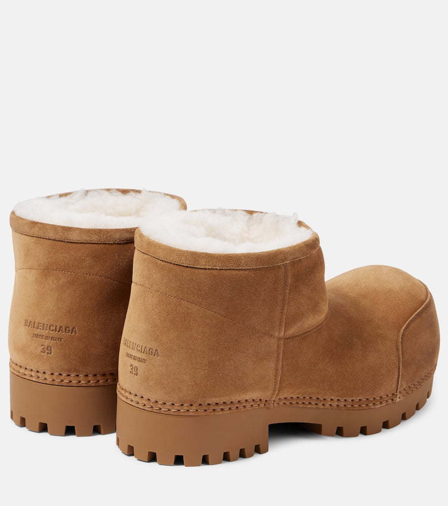 Balenciaga Alaska suede ankle boots