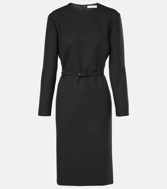 The Row Angeline wool midi dress