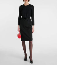 The Row Angeline wool midi dress