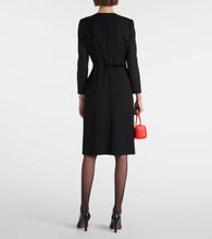 The Row Angeline wool midi dress