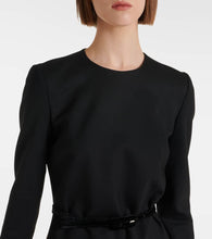 The Row Angeline wool midi dress