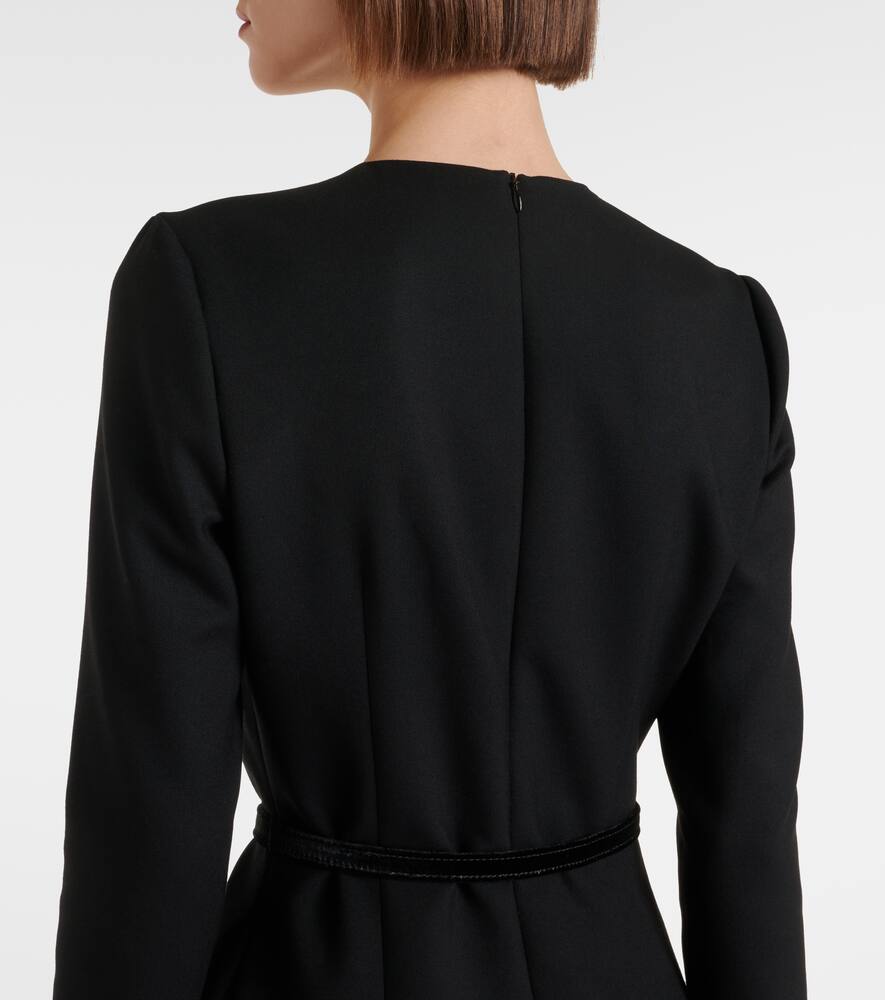The Row Angeline wool midi dress