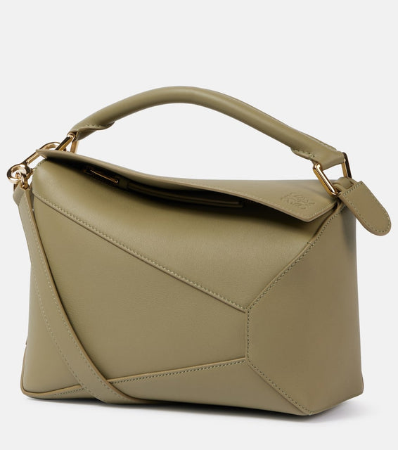 Loewe Puzzle Small leather tote bag. Shop Loewe Top-Handle Bags for women now.