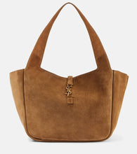 Saint Laurent Le 5 √É¬† 7 Bea suede tote bag - Saint Laurent Le 5 √ÉØ† 7 Bea 绒面革手提包