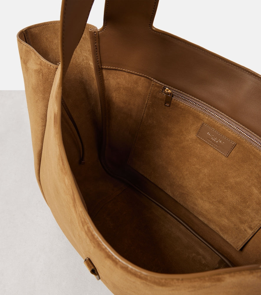 Saint Laurent Le 5 √É¬† 7 Bea suede tote bag