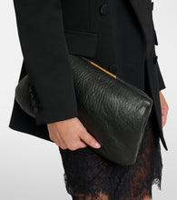 Saint Laurent Large leather clutch