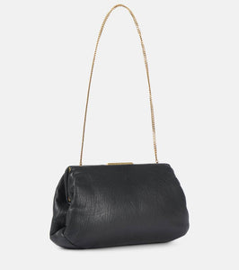 Saint Laurent Large leather clutch