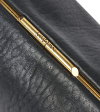 Saint Laurent Large leather clutch