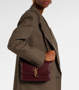 Saint Laurent Solferino Medium leather crossbody bag