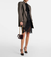 Saint Laurent Sunset Small patent leather shoulder bag