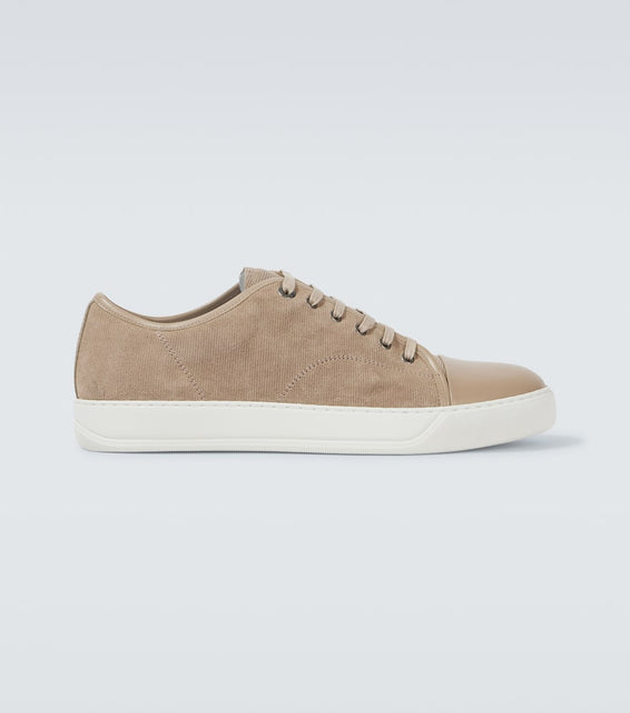 Lanvin DBB1 leather-trimmed sneakers