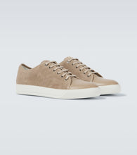 Lanvin DBB1 leather-trimmed sneakers