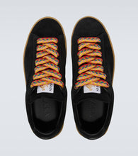 Lanvin Curb Lite suede sneakers