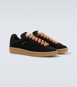 Lanvin Curb Lite suede sneakers
