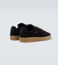 Lanvin Curb Lite suede sneakers