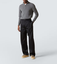 Lanvin Curb Lite suede sneakers