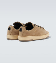 Lanvin Curb Lite suede sneakers